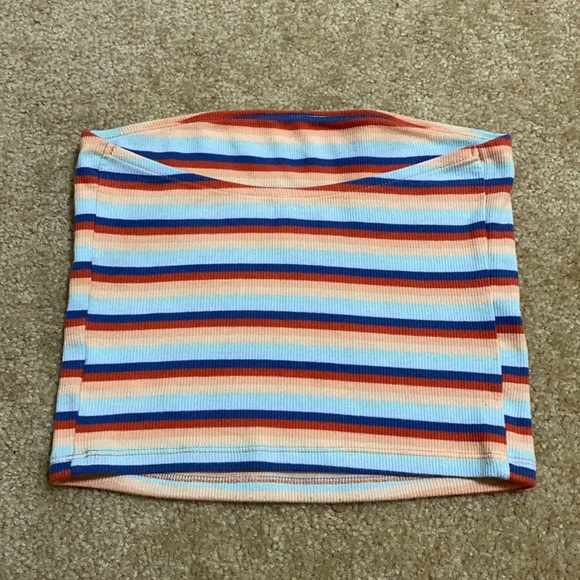 Striped AE Tube Top - Picture 2 of 3